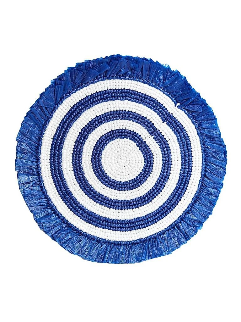 Von Gern Home Woven Fringe Placemats Set of 4