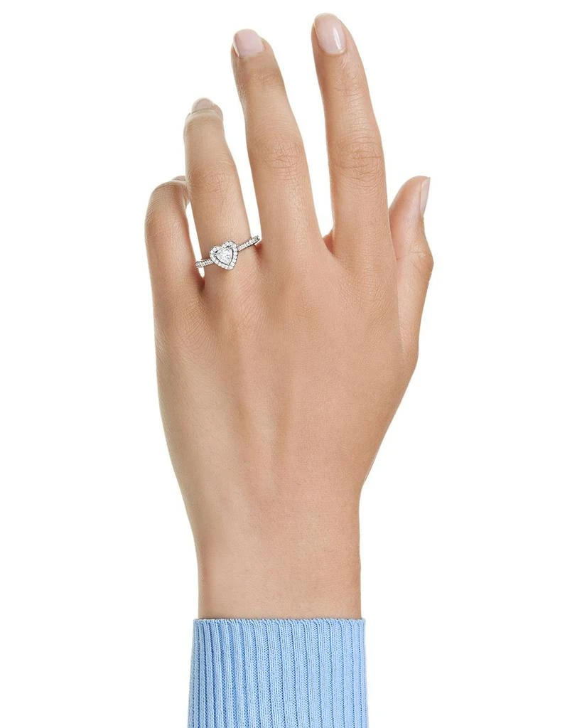 Swarovski Una Crystal 
Cubic Zirconia Heart Ring 2