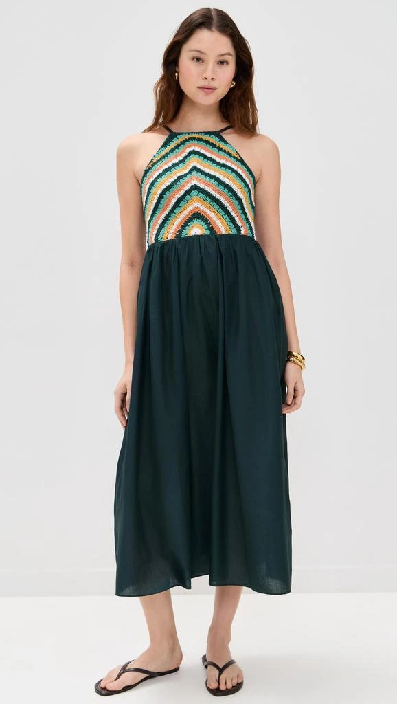 Playa Lucila Crochet Halter Dress 6