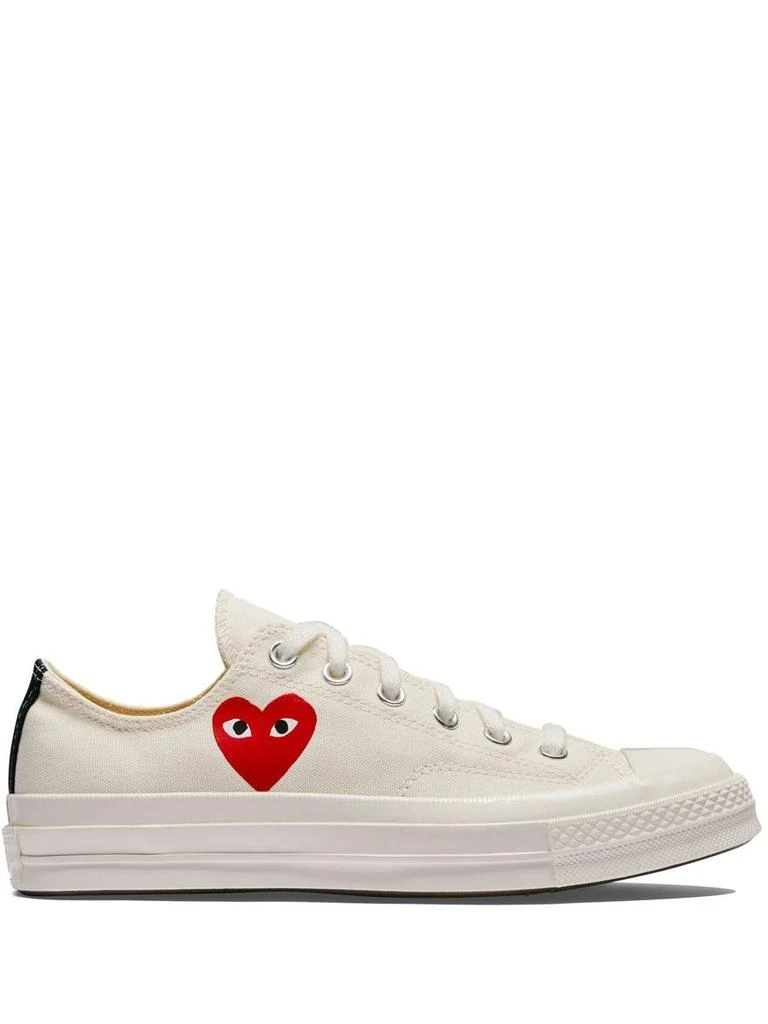 Comme Des Gar�çons Play Converse Comme Des Garçons Play Converse Ct70 Low Top Small Red Heart Shoes 1
