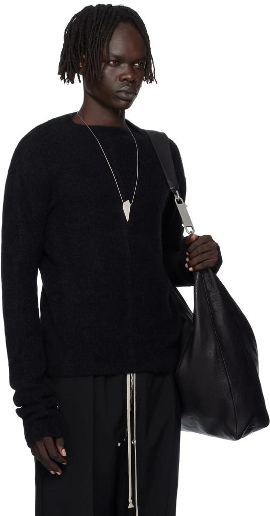 Rick Owens Black Concordians Headon Pull Sweater 2