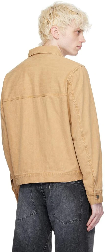 JieDa Beige Color Denim Jacket 3