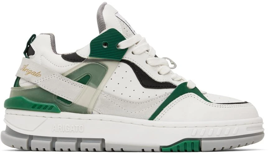 Axel Arigato White & Green Astro Sneakers 1