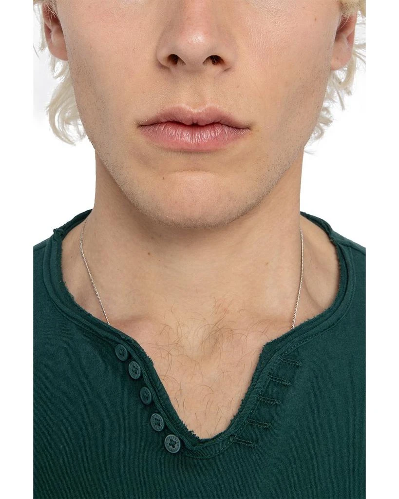 ZADIG & VOLTAIRE Monastir Split Collar Tee 6