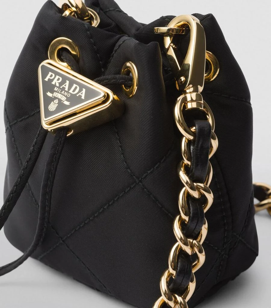 Prada Mini Re-Nylon Quilted Pouch 4