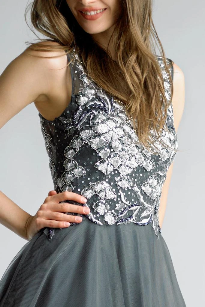 Basix Black Label Sleeveless Evening Gown 3