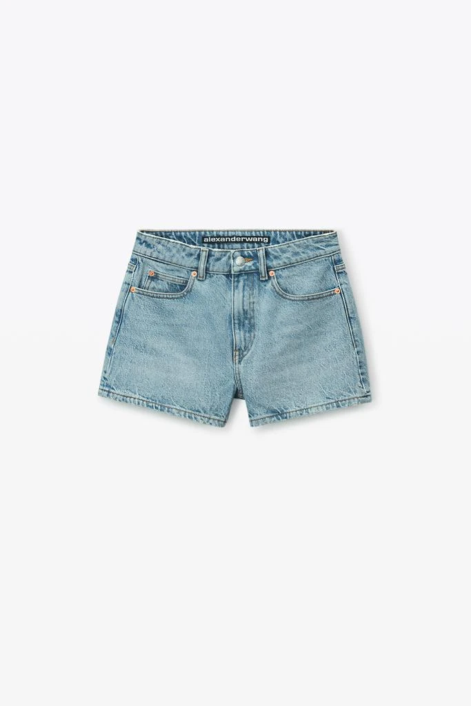 Alexander Wang SHORTY HIGH-RISE SHORT IN DENIM 2