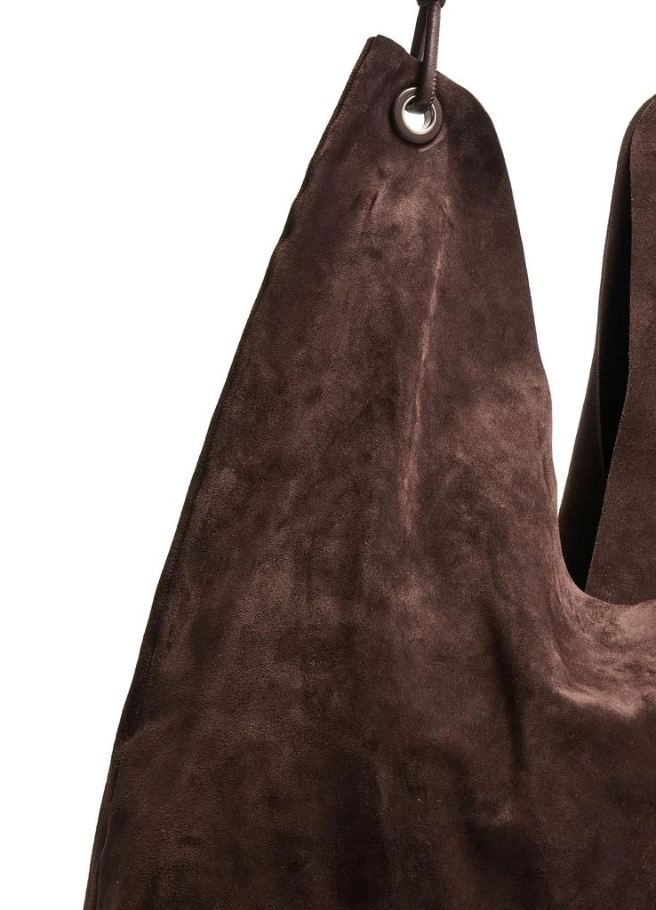 The Row Bindle Three bag in suede 6