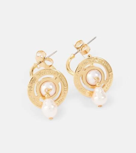 Vivienne Westwood Aleksa embellished drop earrings 4