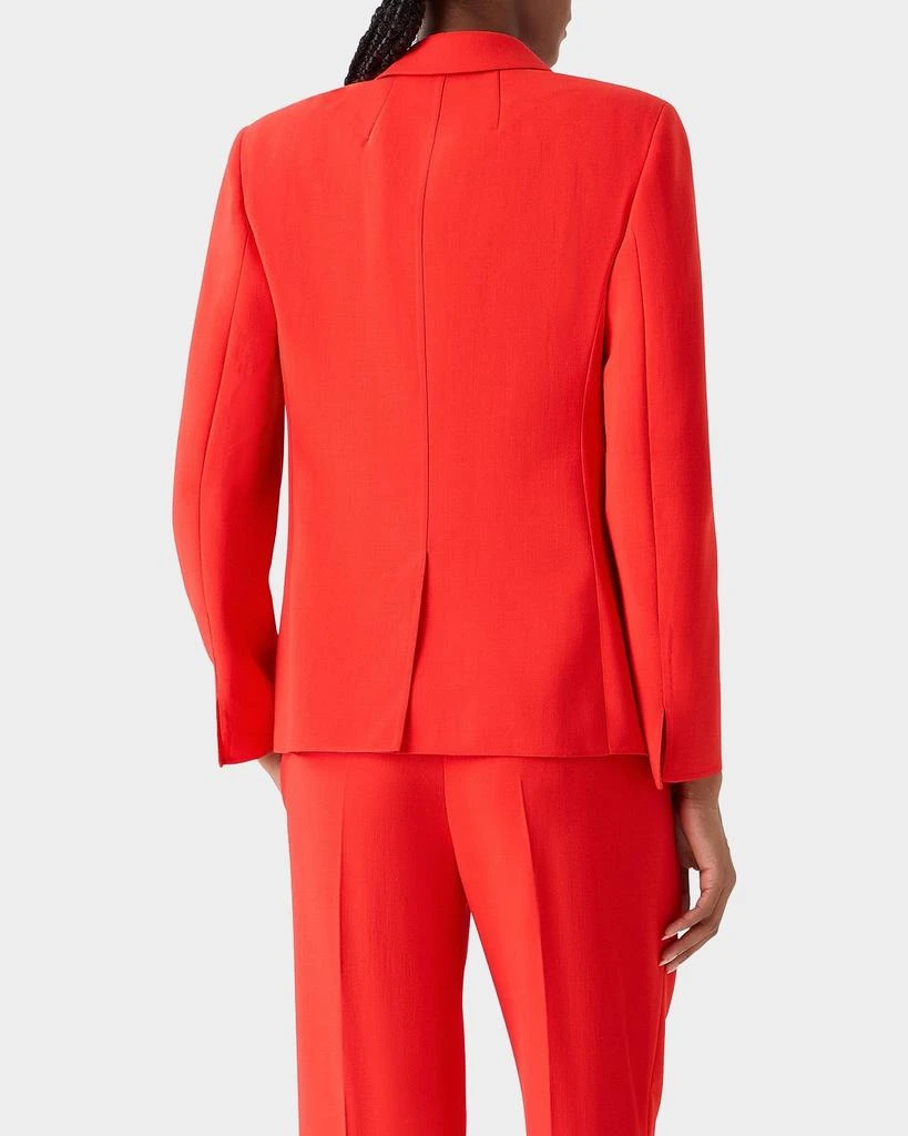 Akris Azalea Wool Double-Breasted Blazer 3