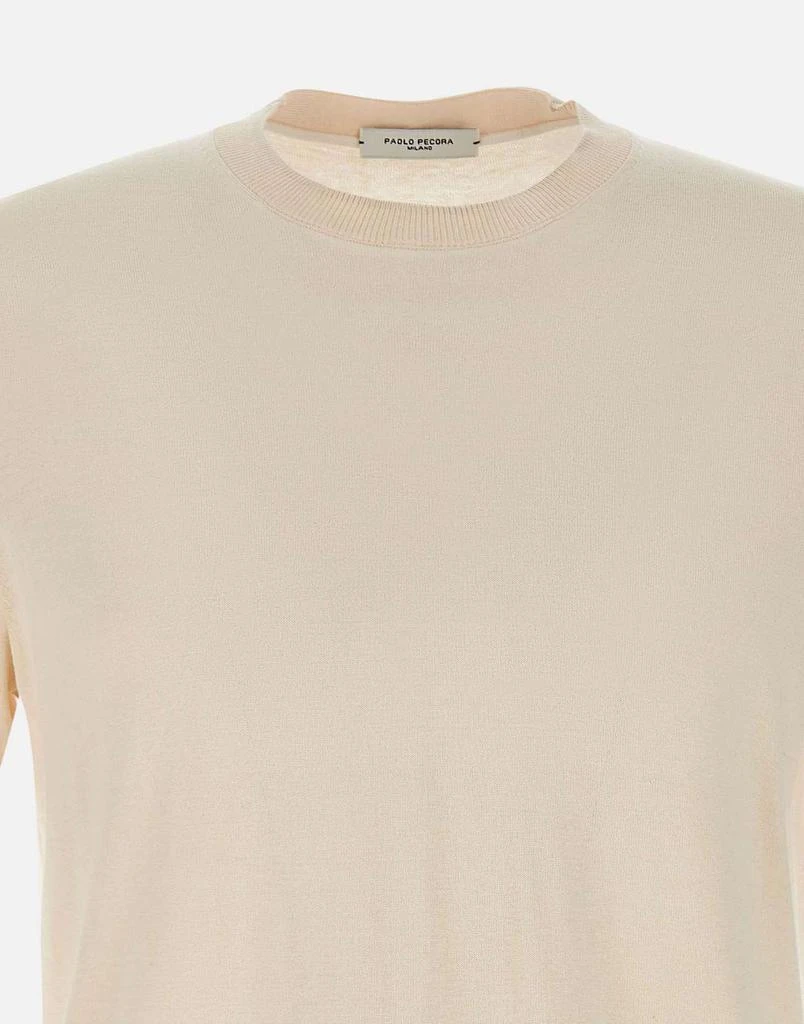 Paolo Pecora Silk and cotton T-shirt 5