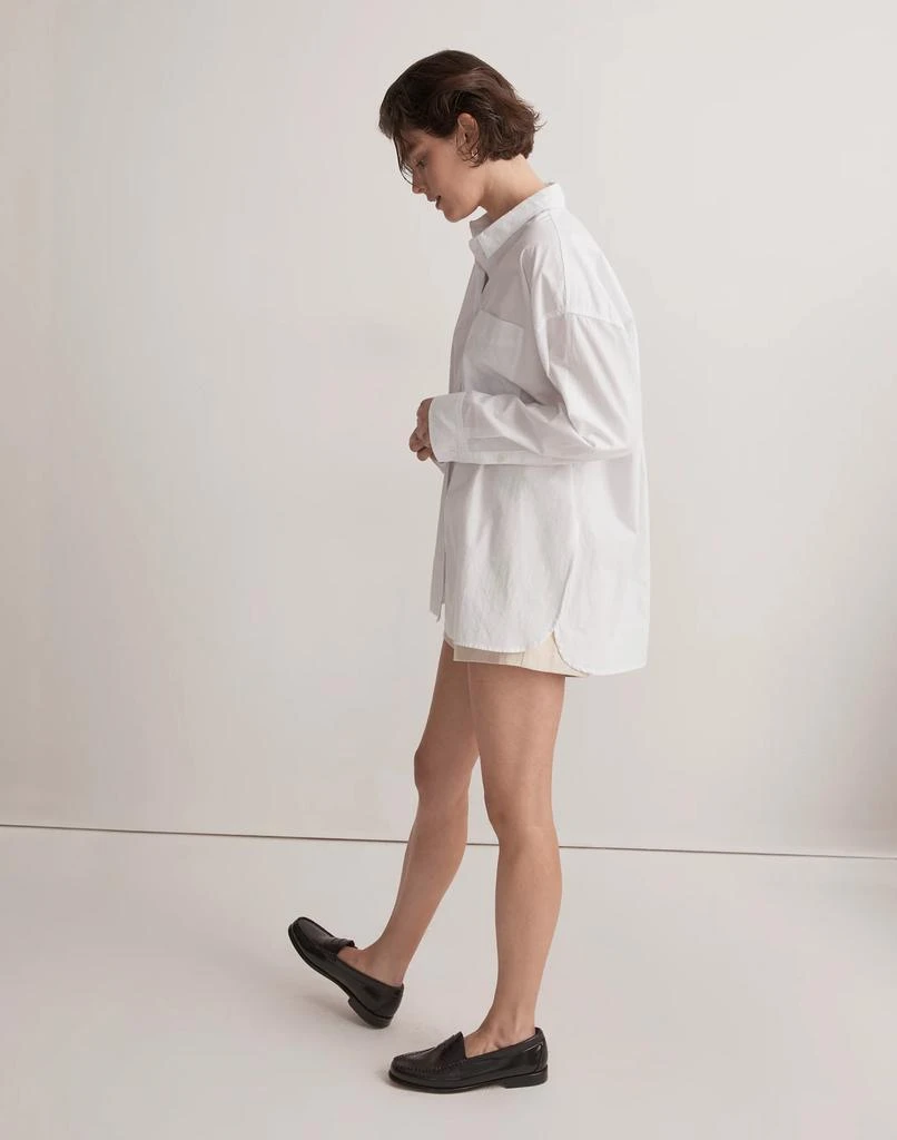 Madewell The Signature Poplin Oversized Shirt 2