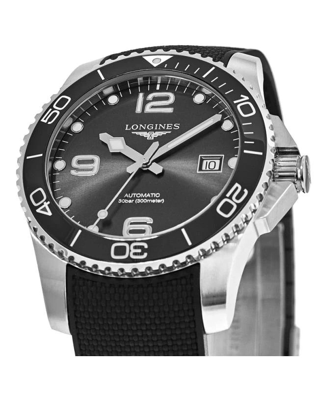Longines Longines HydroConquest Automatic Black Ceramic 41mm  Men's Watch L3.781.4.56.9 2