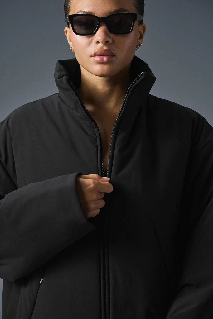 Alo Stretch Woven Notable Jacket - Black 4