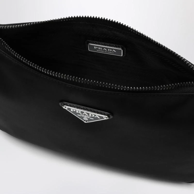 Prada Black cross-body bag in Re-Nylon and Saffiano leather 5