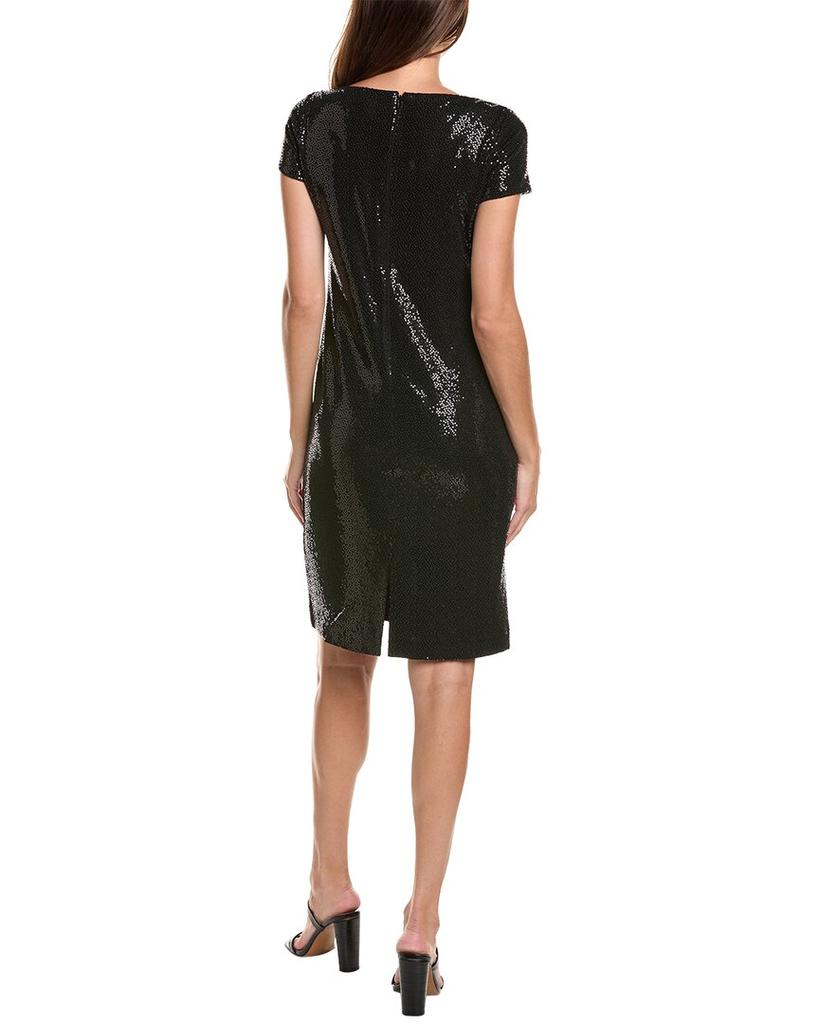 St. John Bateau Neck Sheath Dress