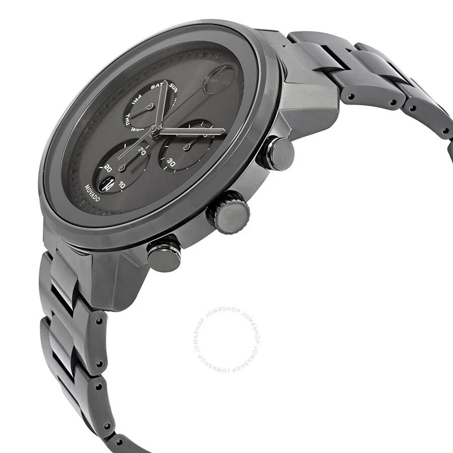 Movado Bold Chronograph Gunmetal Dial Men's Watch 3600486 2