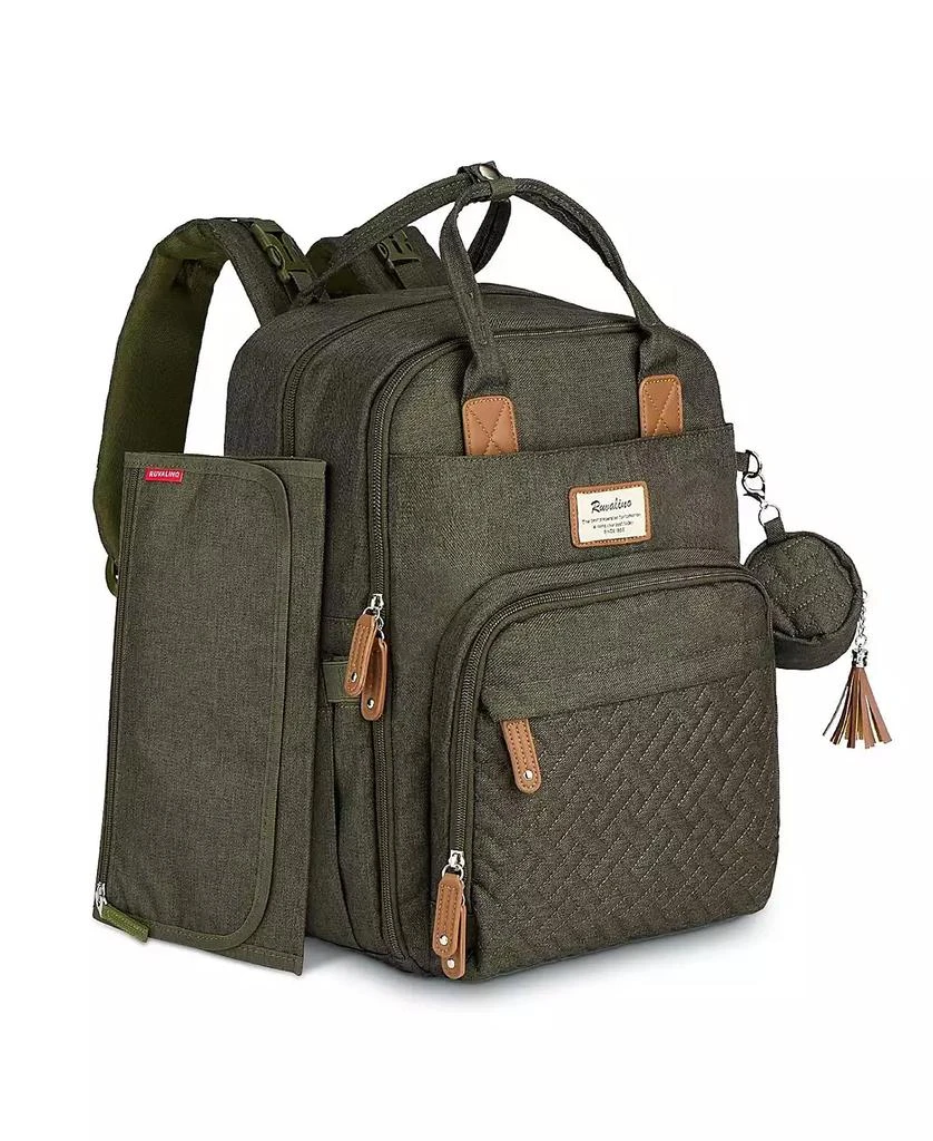 Ruvalino Baby Diaper Bag Backpack Multifunction Travel Maternity Changing Bag