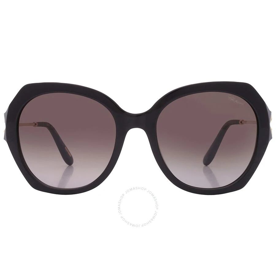 Chopard Chopard Grey Gradient Butterfly Ladies Sunglasses SCH354S 700K 54 1