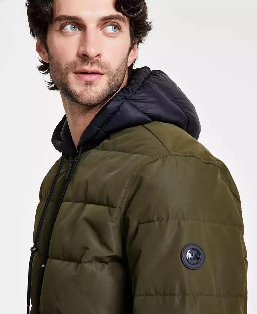 Michael Kors Men's Hooded Puffer Bomber Jacket 3