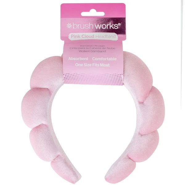 brushworks brushworks Pink Cloud Headband 7