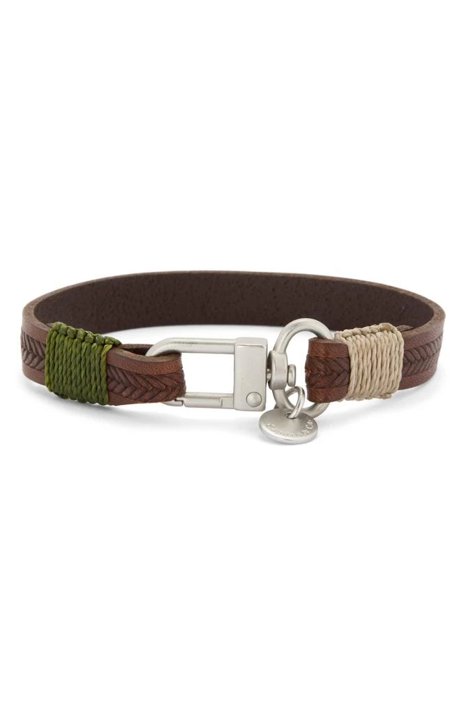Caputo & Co. Embossed Wheat Braided Bracelet 2