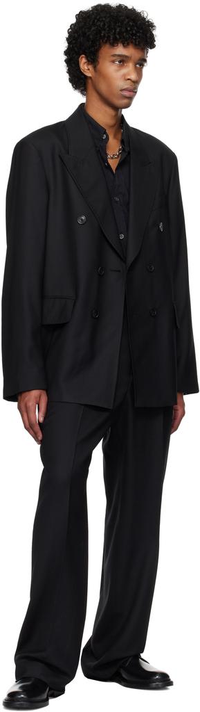 Our Legacy Black Unconstructed DB Blazer - Suits - Free Shipping