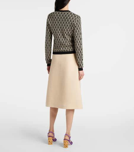 Valentino Toute La V virgin wool cardigan 3