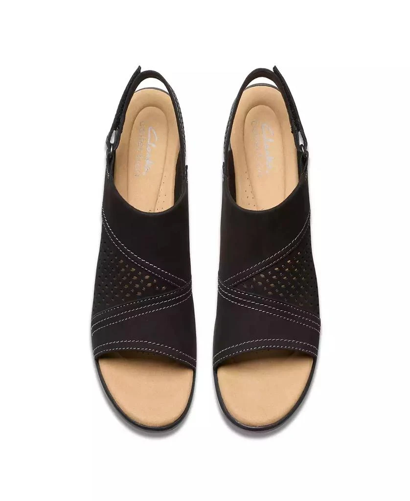Clarks Collection Emily2 Mist Block Heel Sandals 4