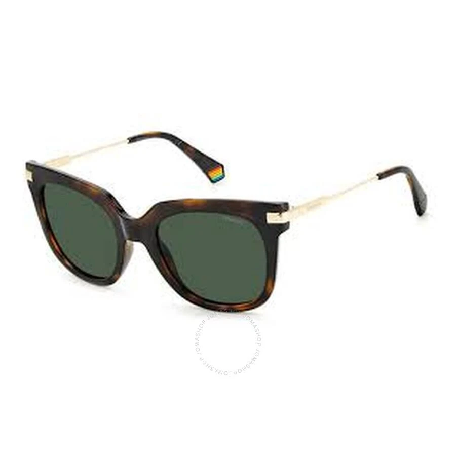 Polaroid Green Cat Eye Ladies Sunglasses PLD 6180/S 0086/UC 51 1