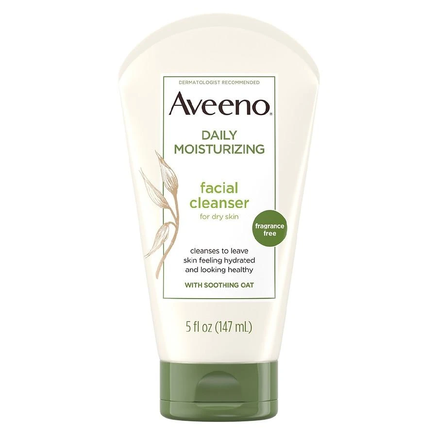 Aveeno Daily Moisturizing Facial Cleanser With Soothing Oat 1