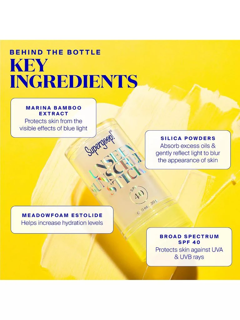 Supergoop! Unseen Sunscreen Stick SPF 40 7