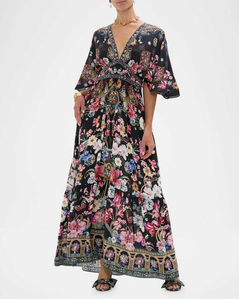 Camilla Midnight in Monserrate Ruffle-Hem Midi Dress 2