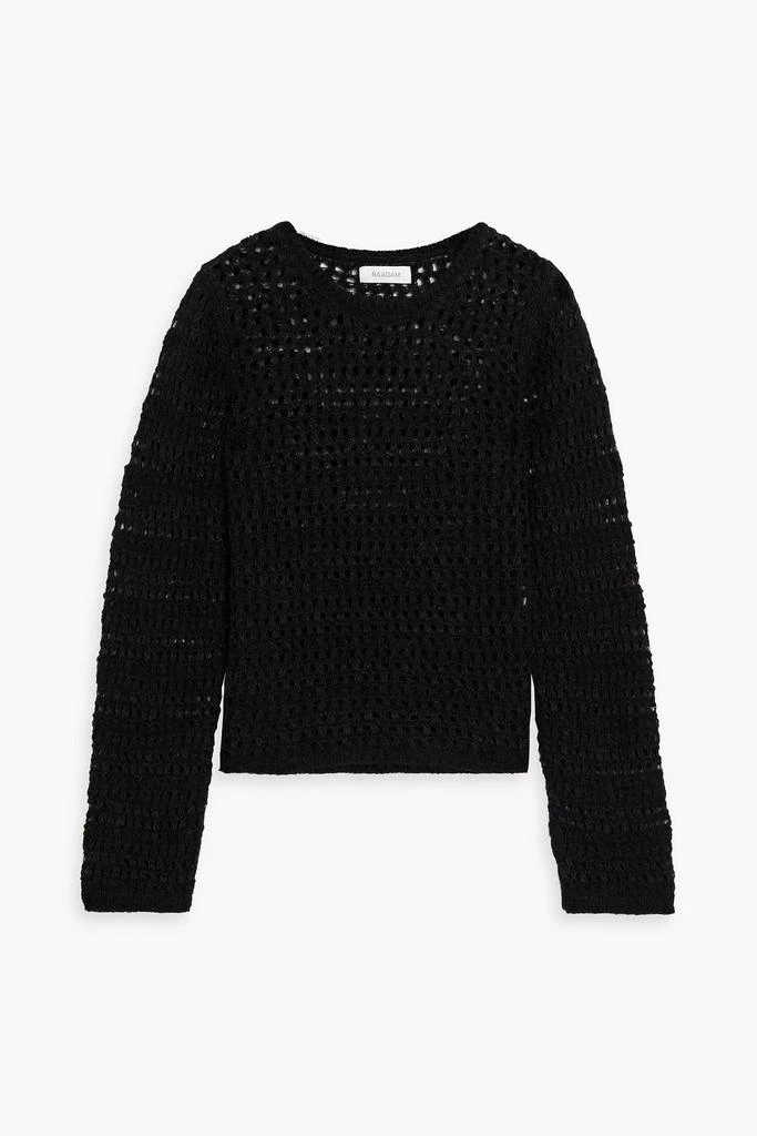 Naadam Open-knit alpaca-blend sweater 1