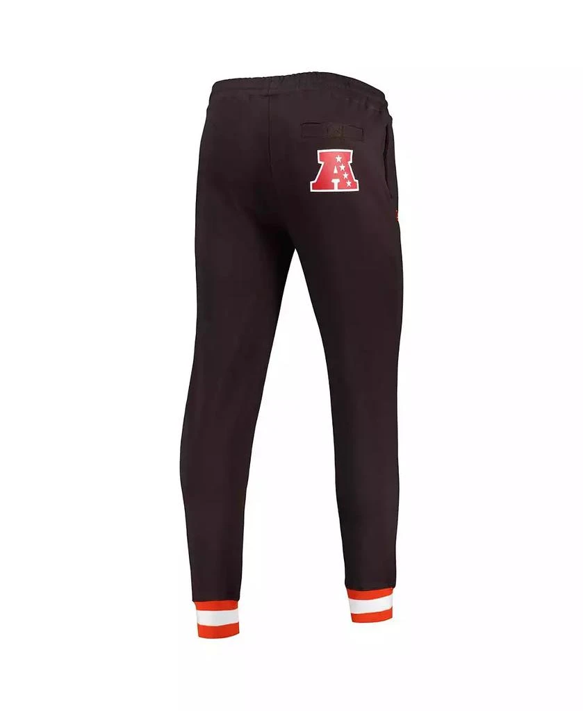 Starter Men's Brown Cleveland Browns Blitz Fleece Jogger Pants 2