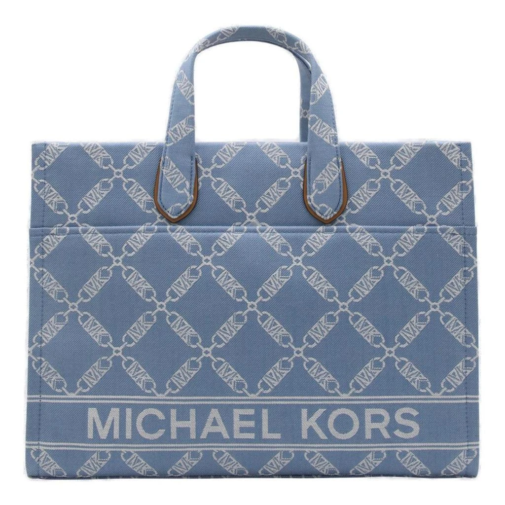 Michael Kors Michael Michael Kors All-Over Logo Jacquard Tote Bag 1