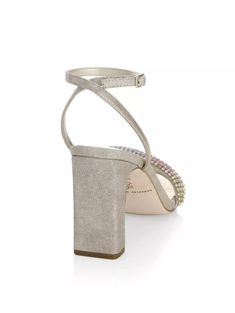 Loeffler Randall Shay Rhinestone Ankle-Strap Sandals 3