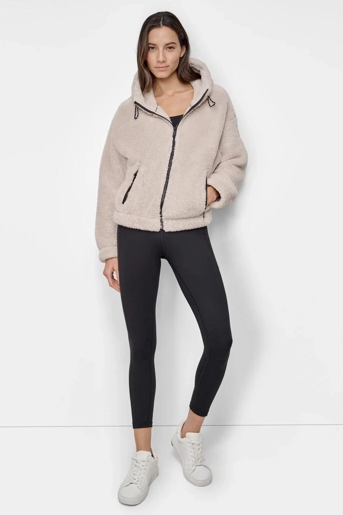 DKNY SHERPA FULL ZIP JACKET 4