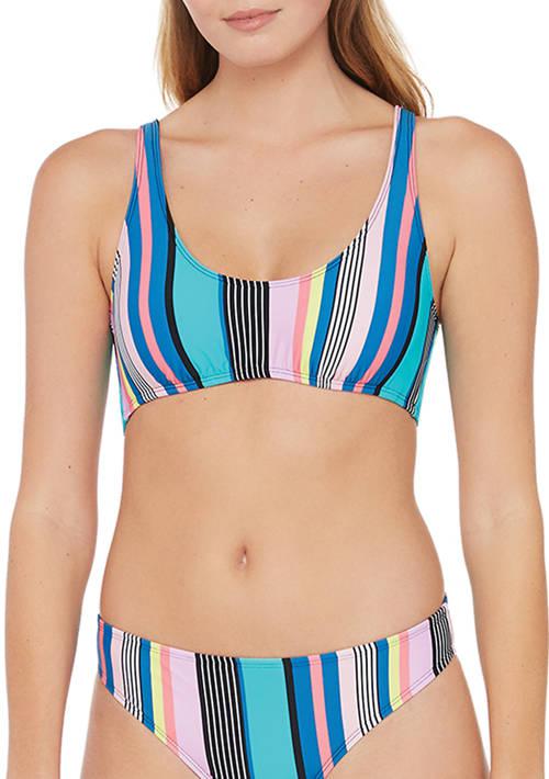 Hobie Santa Cruz Stripe Bralette Swim Top