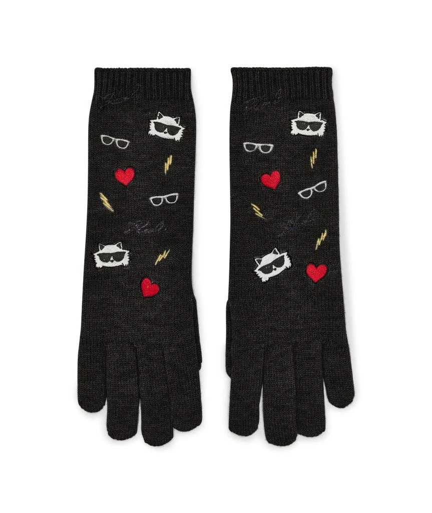 Karl Lagerfeld Paris CATE PINS EMBROIDERY GLOVE 2