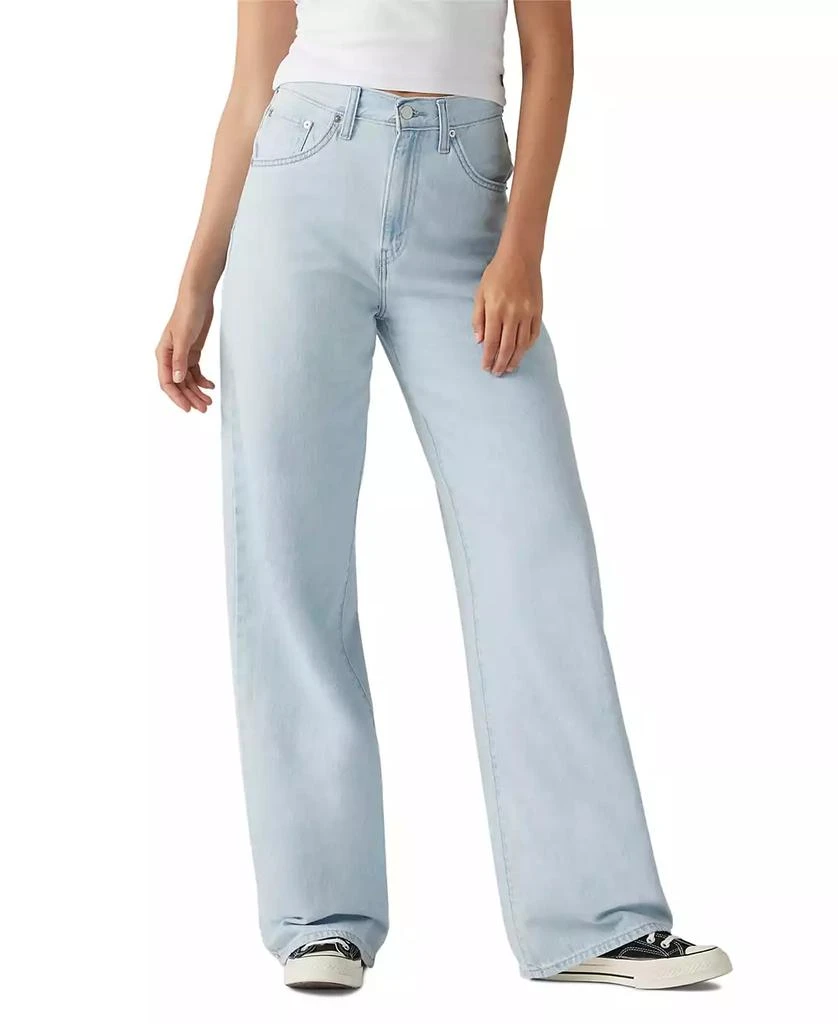 Levi's Women's Cinch-Waist Lightweight Baggy Jeans 1