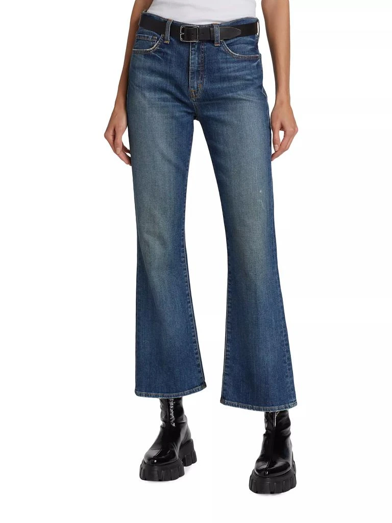 Nili Lotan Bootcut Mid-Rise Jeans 3