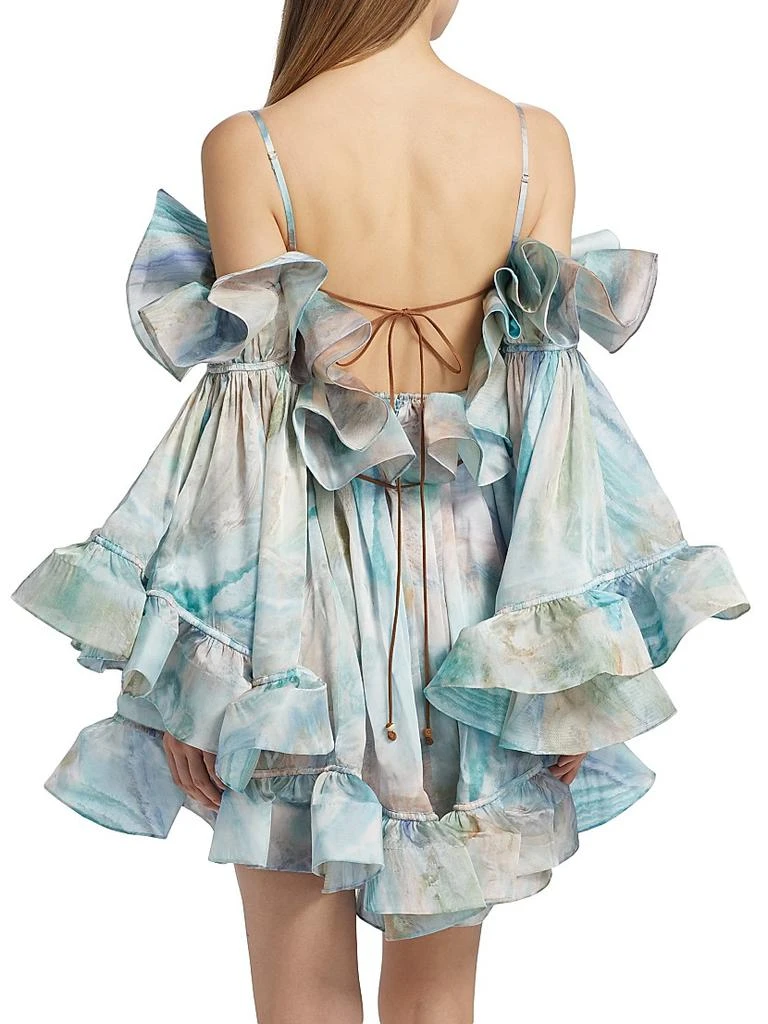 Zimmermann ​Illuminate Flounce Minidress 5
