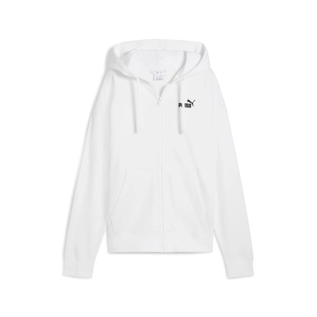 Puma PUMA Women's Essentials Small No. 1 Logo Fleece Comfort Full-Zip Hoodie 6