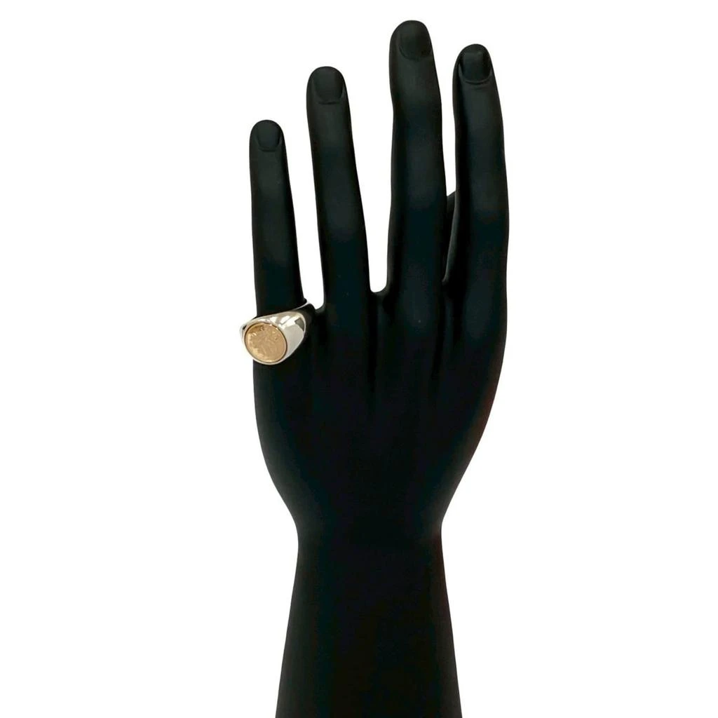 Hermes pink gold pink gold (18K) 925 Band Ring (Pre-Owned)