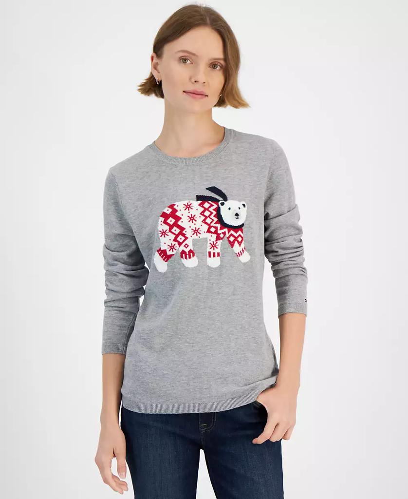 Tommy Hilfiger Women's Graphic Ivy Sweater