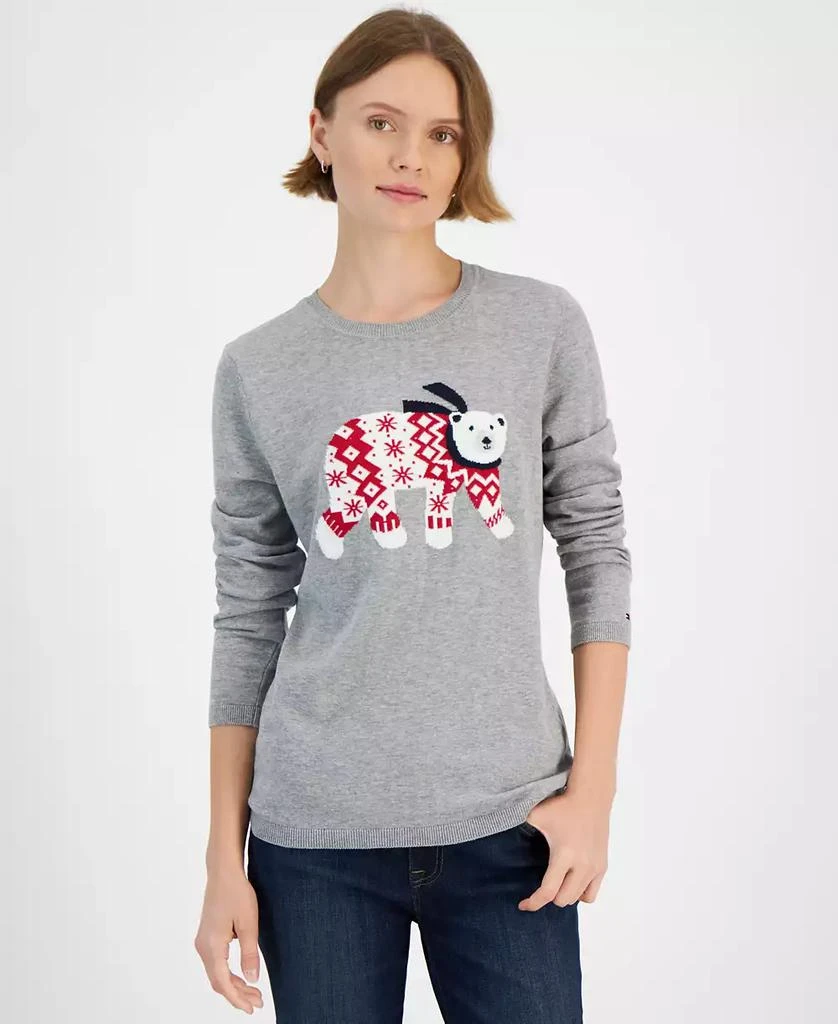 Tommy Hilfiger Women's Graphic Ivy Sweater 1