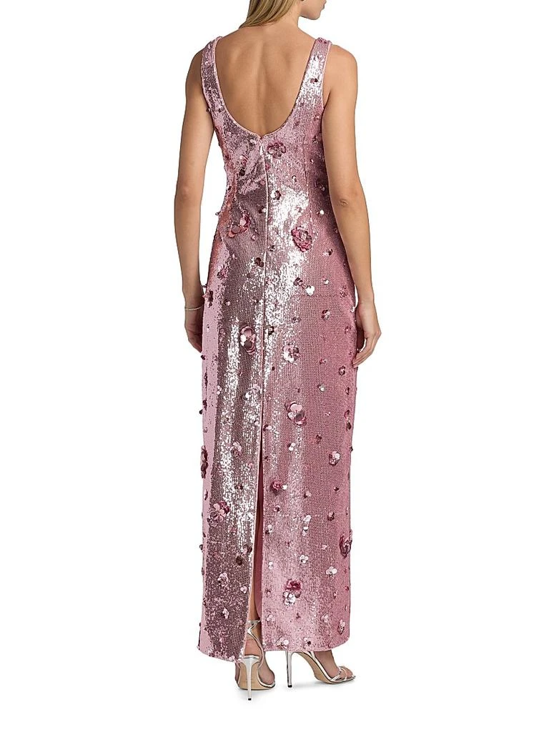 SIMKHAI Tindra Sequin 
Paillette Gown 5