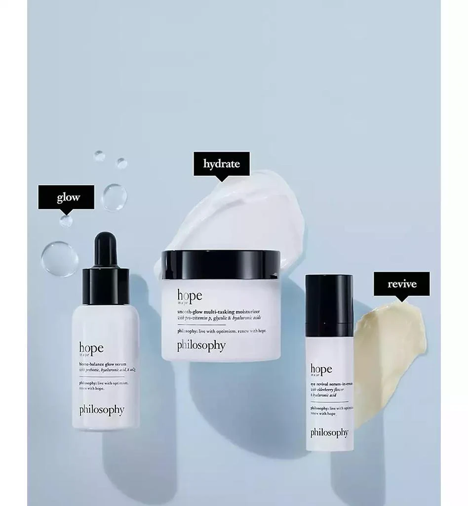 philosophy 3-Pc. hope in a jar hydrate, smooth & glow mini set 5