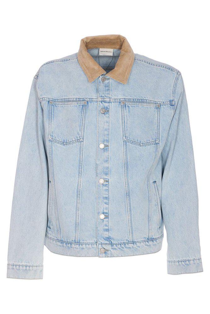 Drôle de Monsieur Drôle de Monsieur Logo Patch Denim Jacket